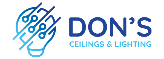 Don's Ceilings and Lighting Logo